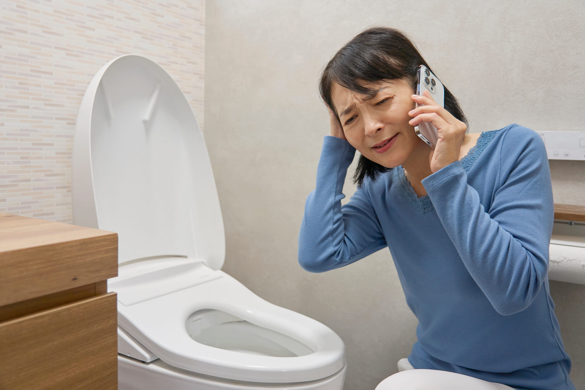 トイレつまりの症状は主に3つ